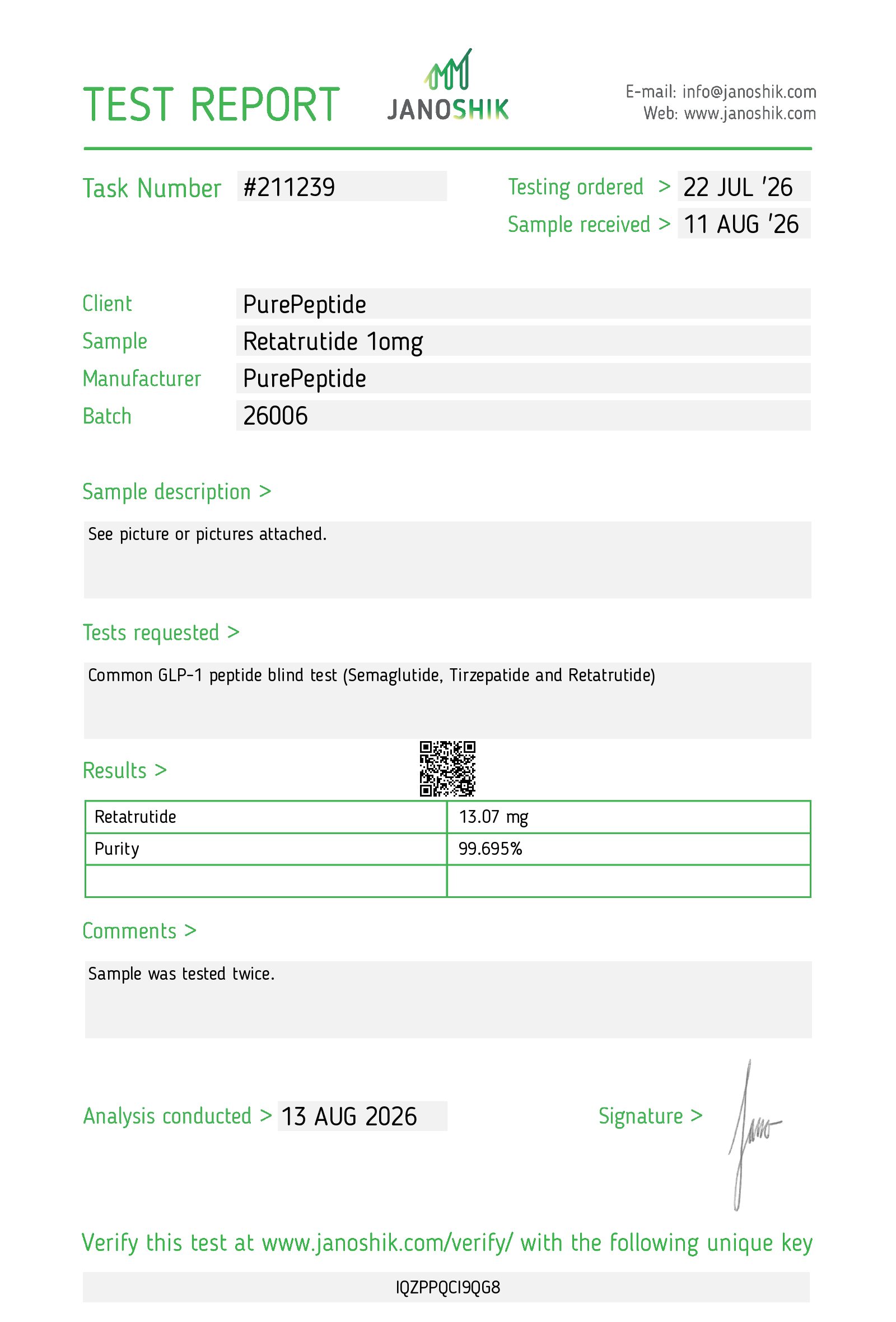 Retatrutid (Retatrutide) 5/10/30mg