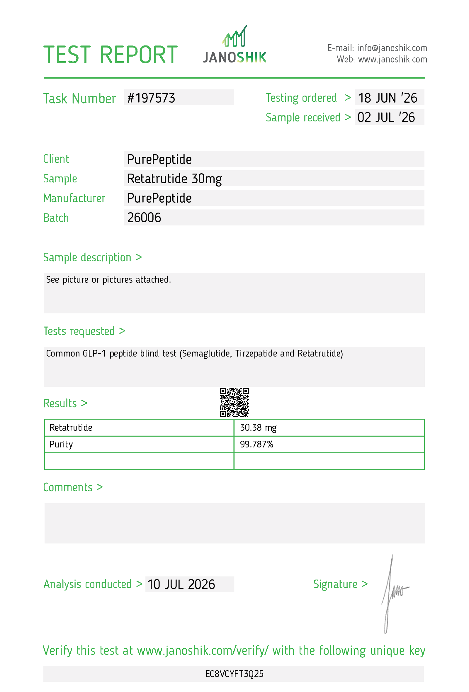Retatrutid (Retatrutide 5/10/30mg