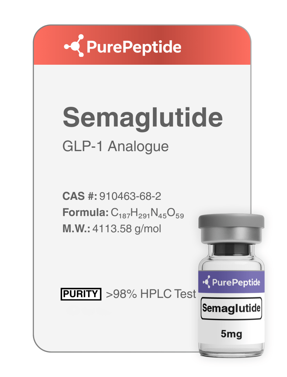 Семаглутид (Semaglutide)<br>2mg/5mg/10mg - PurePeptide